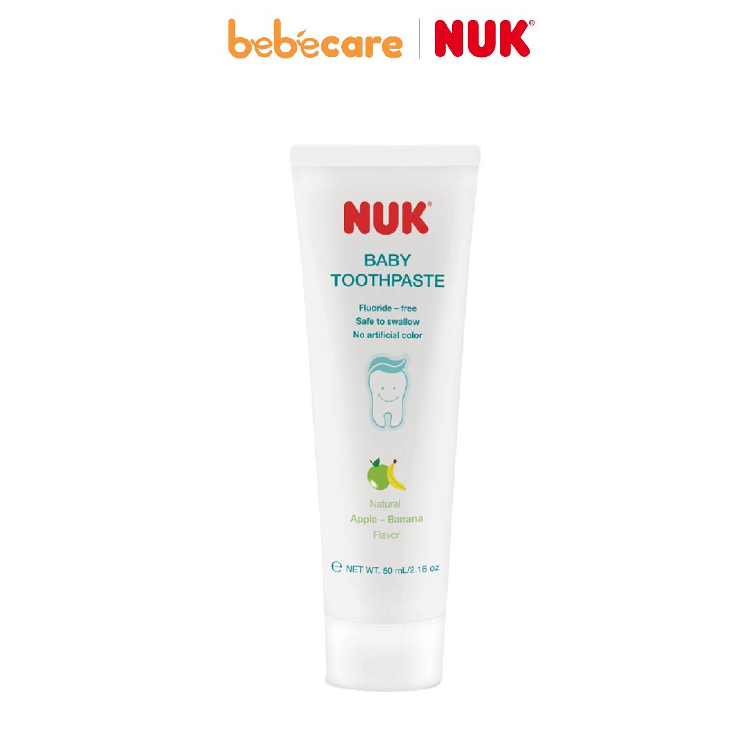 NUK (1080)-Kem Đánh Răng Trẻ Em NUK 50ml (Không Chứa Fluoride)